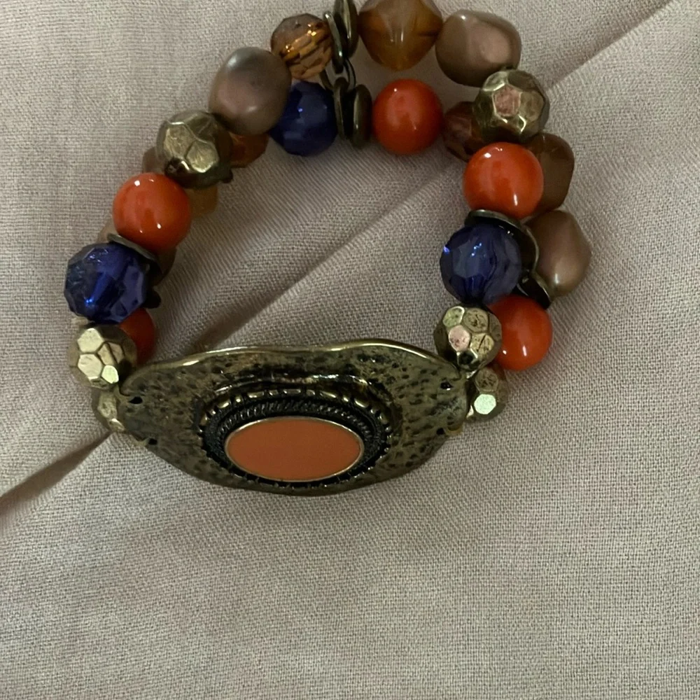 Bohemian Multi-Color Beaded Bracelet
